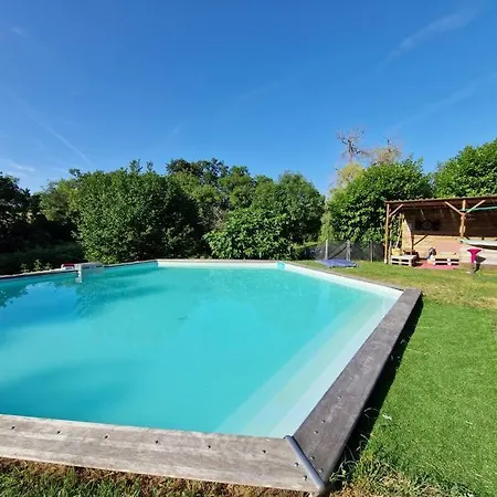 Avec Piscine Dans Le Bordelais بيت للعطل Périssac